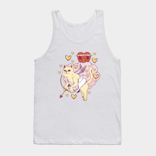 Valentine Cat Tank Top